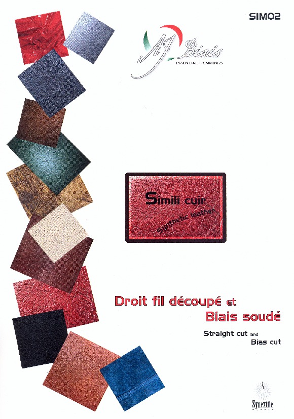 SIM02 - Droit Fil Découpé Et Biais Soudé 